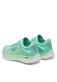 EA7 Emporio Armani Sneakersy X8X243 XK440 R984 Zielony. Kolor: zielony. Materiał: materiał