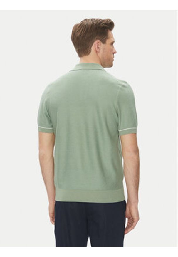 BOSS Polo H-Jianluca 50537654 Zielony Regular Fit. Typ kołnierza: polo. Kolor: zielony. Materiał: bawełna