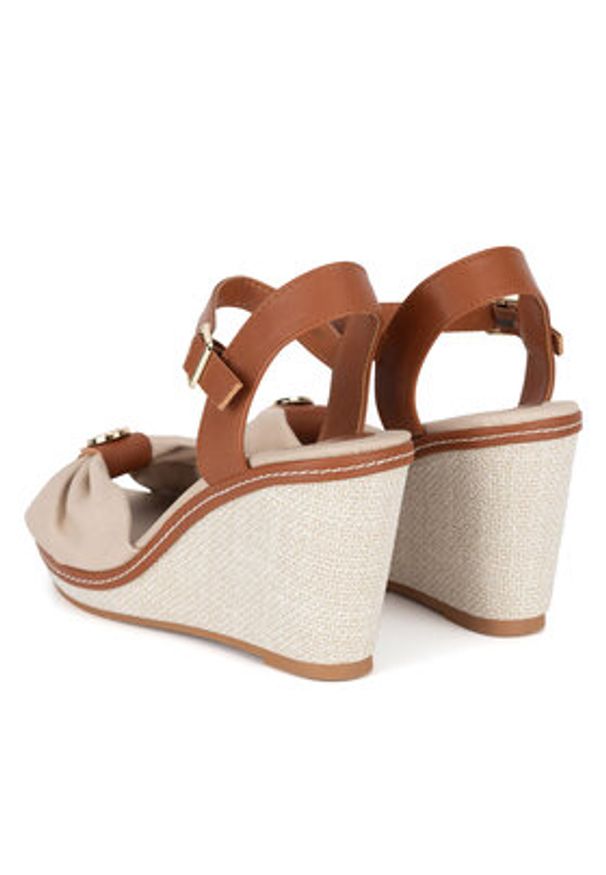 Beverly Hills Polo Club Sandały WYL3888-4 Beżowy. Kolor: beżowy. Materiał: materiał