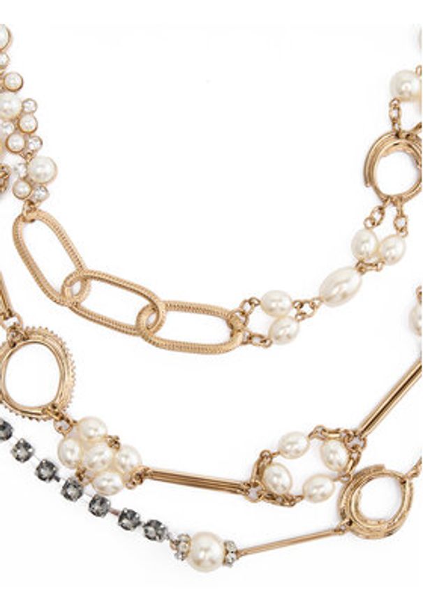 Weekend Max Mara Naszyjnik Jabot 2525756065650 Złoty. Materiał: metalowe. Kolor: złoty