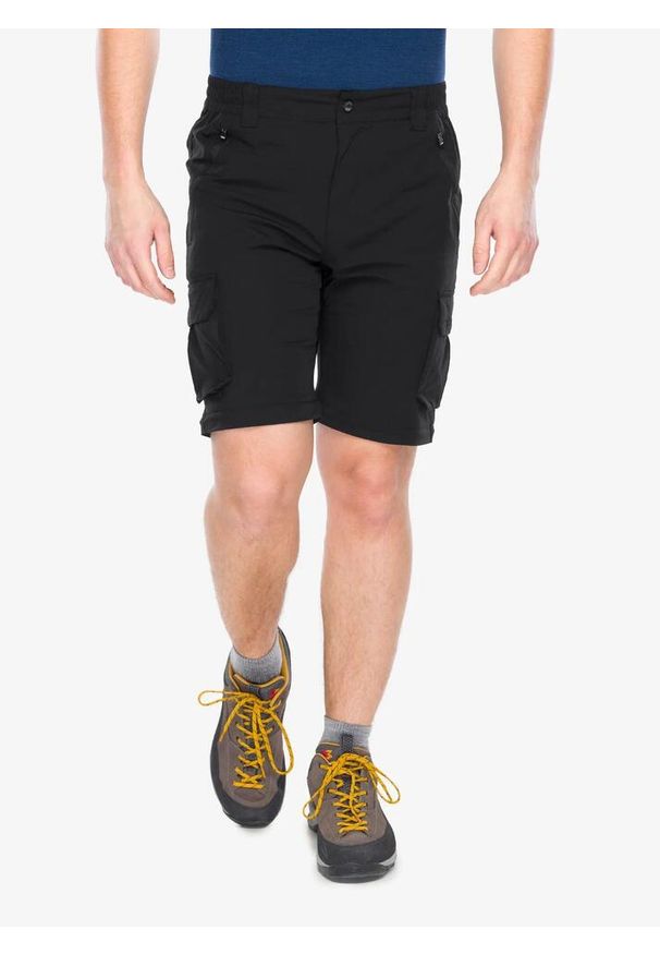 Spodnie z odpinanymi nogawkami męskie CMP Flux Zip Off Pant. Kolor: czarny. Sport: turystyka piesza