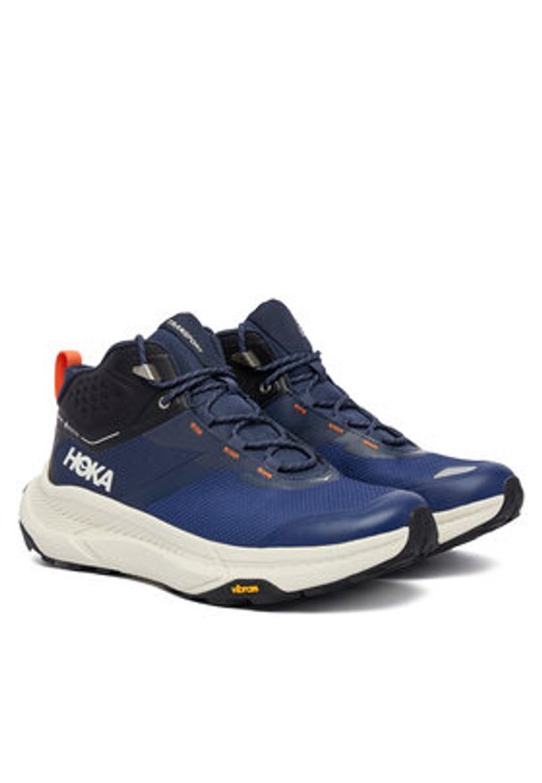 HOKA - Hoka Trekkingi Transport Hike Gtx 1172912 Granatowy. Kolor: niebieski. Materiał: materiał. Sport: turystyka piesza