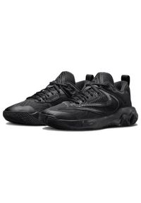 Buty do chodzenia męskie Nike Giannis Immortality 3. Zapięcie: sznurówki. Kolor: czarny. Materiał: materiał, syntetyk, tkanina. Szerokość cholewki: normalna. Sport: turystyka piesza