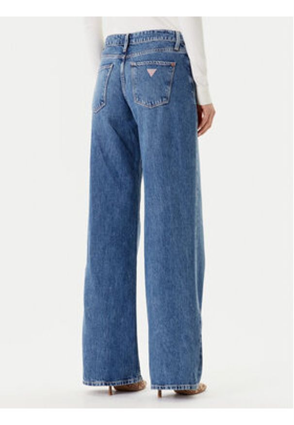 Guess Jeansy W5YA96 D5QKB Granatowy Regular Fit. Kolor: niebieski