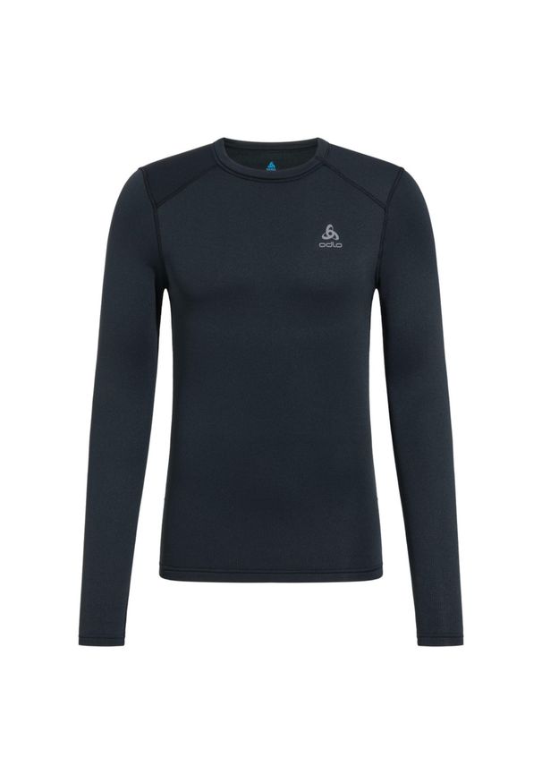 Odlo - Longsleeve termoaktywny męski ODLO Fundamentals Active Warm Bl Top Crew Neck. Kolor: czarny, szary, wielokolorowy. Długość rękawa: długi rękaw. Sport: turystyka piesza