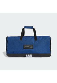 Adidas - 4ATHLTS Duffel Bag Medium. Kolor: niebieski, wielokolorowy, biały. Materiał: materiał. Sport: fitness