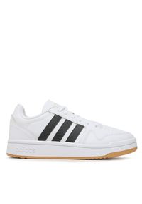 Adidas - adidas Buty Postmove H00462 Biały. Kolor: biały. Materiał: skóra