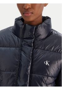 Calvin Klein Jeans Kurtka zimowa Shine Crop LV047D504G Granatowy Regular Fit. Kolor: niebieski. Materiał: syntetyk. Sezon: zima #6