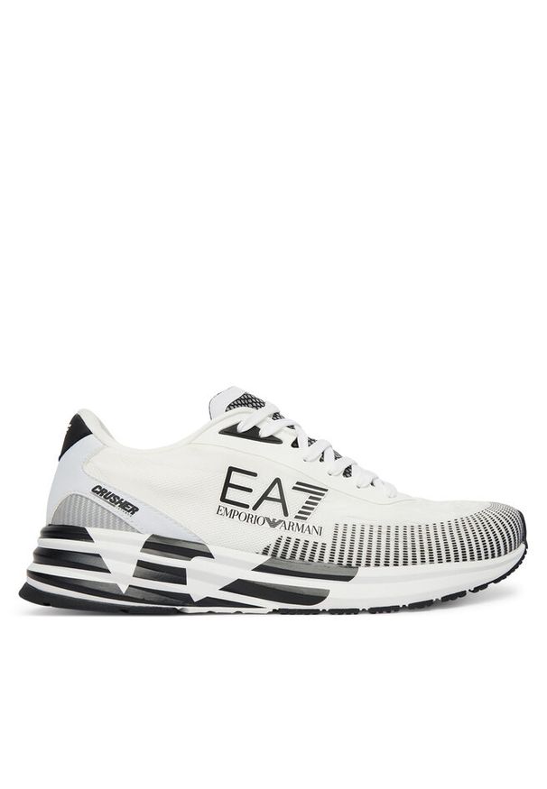 Sneakersy EA7 Emporio Armani. Kolor: biały