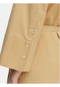 GANT - Gant Sukienka koszulowa 4503527 Beżowy Regular Fit. Kolor: beżowy. Materiał: bawełna. Typ sukienki: koszulowe #3