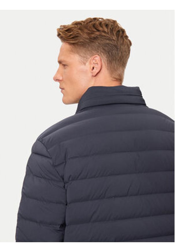 EA7 Emporio Armani Kurtka puchowa 6DPK12 PNHAZ 1562 Granatowy Regular Fit. Kolor: niebieski. Materiał: syntetyk
