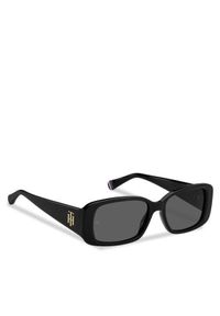 TOMMY HILFIGER - Tommy Hilfiger Okulary przeciwsłoneczne 1966/S 205367 Czarny. Kolor: czarny