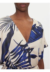 Vero Moda Sukienka letnia Vina 10327430 Beżowy Relaxed Fit. Kolor: beżowy. Materiał: syntetyk. Sezon: lato #5