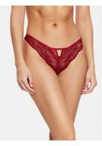 Hunkemöller Figi brazylijskie Isabelle 206371 Bordowy. Kolor: czerwony. Materiał: syntetyk