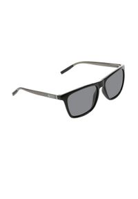 Swiss Peak - Okulary Przeciwsłoneczne Unisex Dla Dorosłych Z Tworzywa Sztucznego Z Recyklingu. Kolor: czarny. Materiał: tworzywo sztuczne. Sport: turystyka piesza