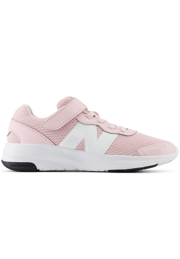 Buty dziecięce New Balance PT578PK – różowe. Kolor: różowy. Materiał: guma, syntetyk, materiał. Szerokość cholewki: normalna. Sport: bieganie