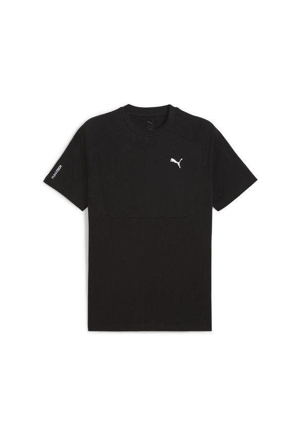 Koszulka Puma T-Shirt Pumatech Tee Dorosłych. Kolor: czarny. Długość rękawa: raglanowy rękaw. Wzór: aplikacja, nadruk