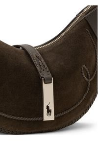 Polo Ralph Lauren Torebka 428978027002 Brązowy. Kolor: brązowy. Materiał: skórzane, zamszowe #4