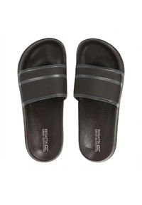 Klapki basenowe męskie Regatta Shift. Kolor: czarny. Sport: pływanie #1