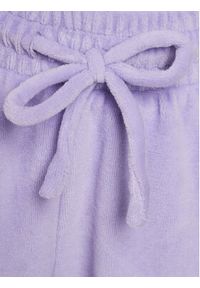Hunkemöller Szorty piżamowe Velvet 205107 Fioletowy Regular Fit. Kolor: fioletowy. Materiał: bawełna
