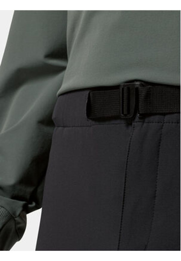 Jack Wolfskin Spodnie outdoor Wandermood Pants 1508401 Czarny Regular Fit. Kolor: czarny. Materiał: syntetyk. Sport: outdoor