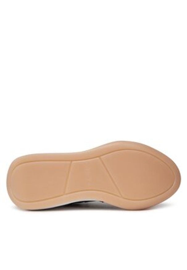 Calvin Klein Sneakersy Wedge Lace Up Epi Mono HW0HW01899 Czarny. Kolor: czarny. Materiał: skóra