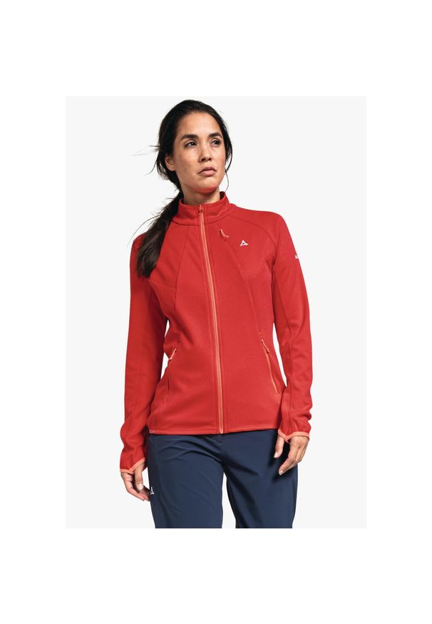 SCHÖFFEL - Bluza trekkingowa damska Schöffel Rotwand. Kolor: czerwony