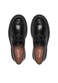 Pollini Loafersy SA10154G1LTF0000 Czarny. Kolor: czarny. Materiał: skóra #5