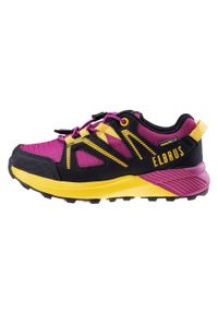 Elbrus - Dziecięce/niemowlęce Wodoodporne Buty Do Chodzenia Vapus. Kolor: czarny, różowy, wielokolorowy, żółty. Sport: turystyka piesza