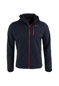 MCKEEVER - Kurtka Softshell McKees dla Mężczyzn Marineblauw M - Wodoodporna i Oddychająca. Kolor: niebieski. Materiał: softshell. Sezon: jesień, wiosna. Sport: turystyka piesza #1