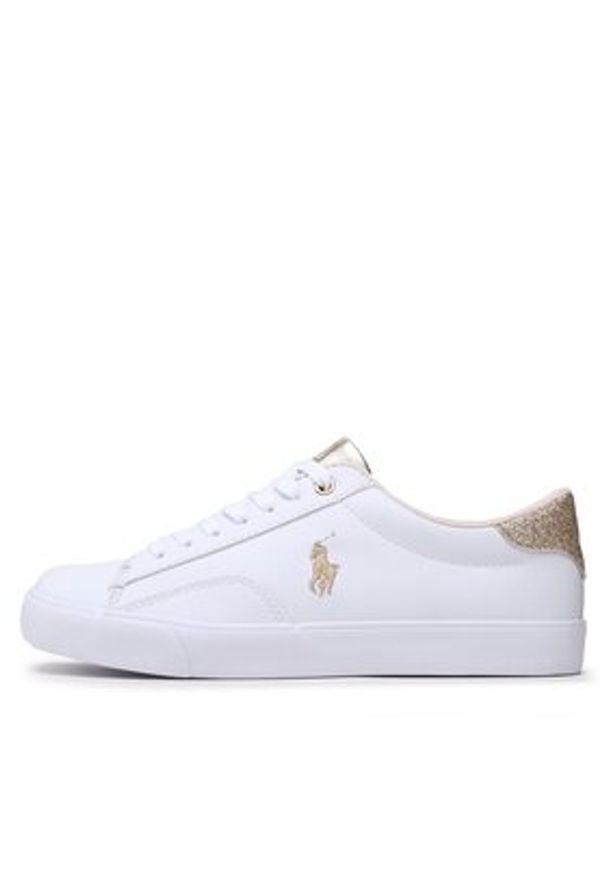 Polo Ralph Lauren Tenisówki Theron V RF104098 Biały. Kolor: biały. Materiał: skóra