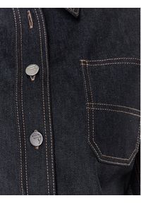 Remain Kurtka jeansowa Denim Cropped RM2177 Czarny Regular Fit. Kolor: czarny. Materiał: bawełna #6
