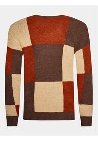INDICODE Sweter Bjor 35-706 Kolorowy Regular Fit. Materiał: syntetyk. Wzór: kolorowy #3
