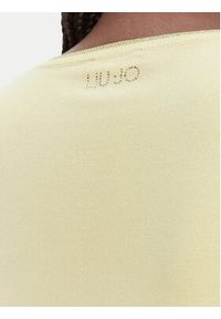 Liu Jo Kardigan WA6280 MS49I Żółty Regular Fit. Kolor: żółty. Materiał: wiskoza #2