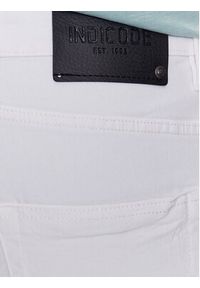 INDICODE Szorty jeansowe Kaden 70-100 Biały Regular Fit. Kolor: biały. Materiał: bawełna