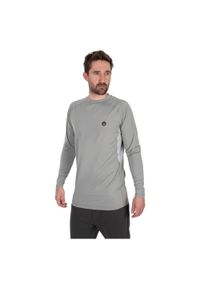 MATRIX - Koszulka Męska Wędkarska Long Sleeve Matrix Uv Protective T-Shirt. Kolor: szary. Długość rękawa: długi rękaw