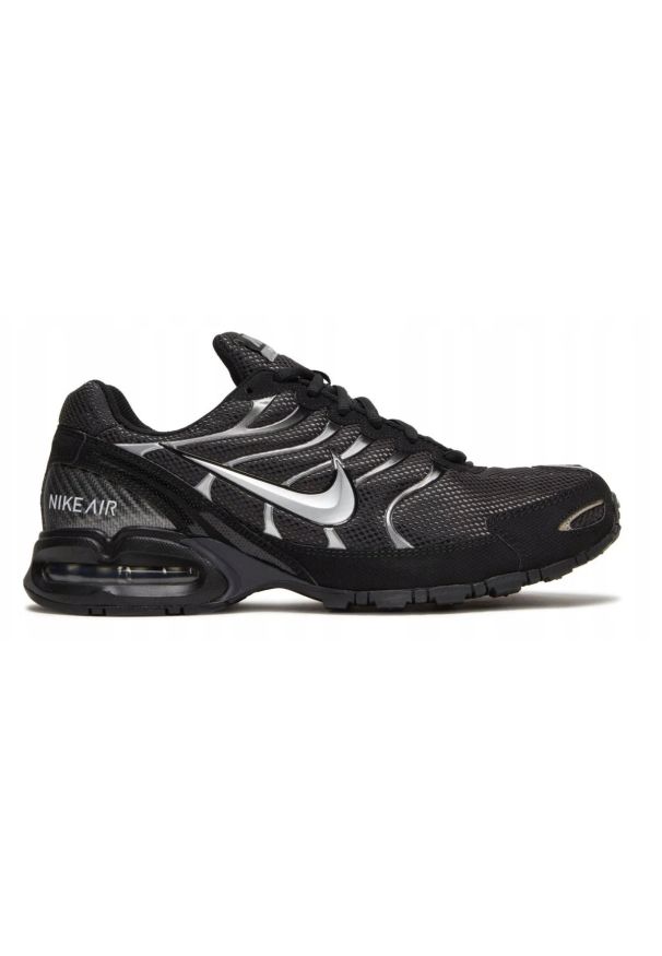 Buty treningowe męskie Nike Air Max Torch 4. Kolor: czarny. Materiał: guma, koronka, syntetyk. Szerokość cholewki: normalna. Wzór: koronka. Model: Nike Air Max