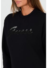 Guess - GUESS Czarna damska bluza z cyrkoniami, Rozmiar XS. Kolor: czarny #4
