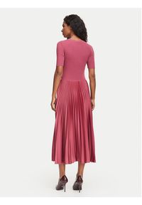 BOSS Sukienka codzienna Fadridi 50535658 Czerwony Regular Fit. Okazja: na co dzień. Kolor: czerwony. Materiał: syntetyk. Typ sukienki: proste. Styl: casual #5