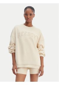 Reebok Bluza Reebok x Ewa Chodakowska RK25622CCW Beżowy Relaxed Fit. Kolor: beżowy. Materiał: syntetyk #6