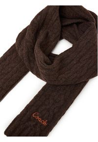 Coach Szalik CCL89 Brązowy. Kolor: brązowy. Materiał: poliester #2