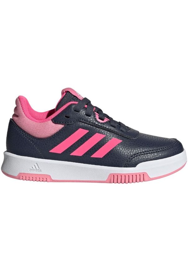 Adidas - Buty adidas Tensaur Sport Training Lace Jr ID2303 niebieskie. Okazja: na uczelnię. Zapięcie: sznurówki. Kolor: niebieski. Materiał: materiał, syntetyk, skóra, guma. Szerokość cholewki: normalna