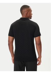 Karl Lagerfeld - KARL LAGERFELD Polo 745006 554201 Czarny Regular Fit. Typ kołnierza: polo. Kolor: czarny. Materiał: bawełna