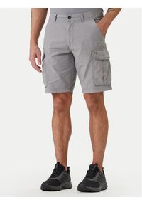 Napapijri Szorty materiałowe Noto 2.0 NP0A4HOQ Szary Regular Fit. Kolor: szary. Materiał: bawełna #1