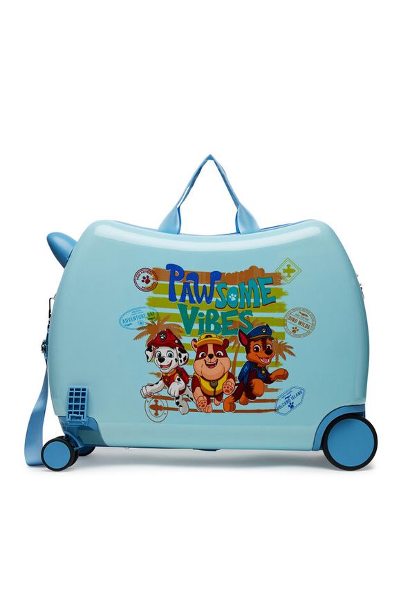 PAW PATROL - Walizka dziecięca Paw Patrol. Kolor: niebieski