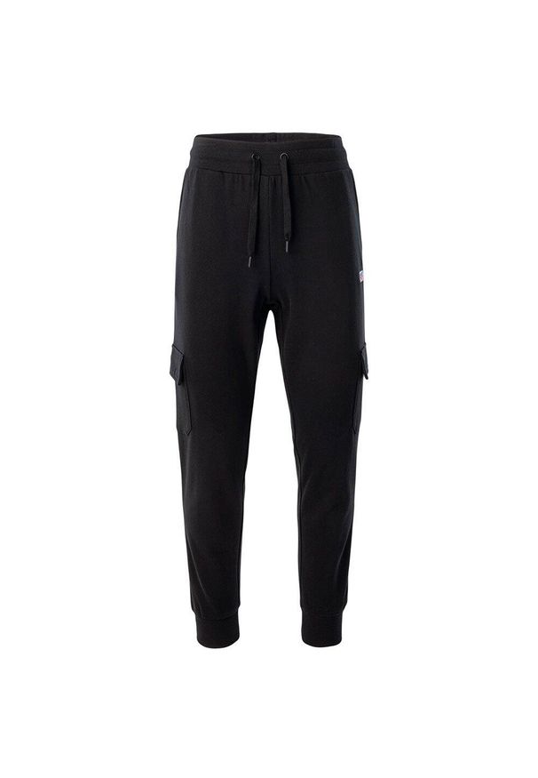 Hi-tec - Męskie Spodnie Do Biegania Rabasin II. Kolor: czarny. Sport: fitness