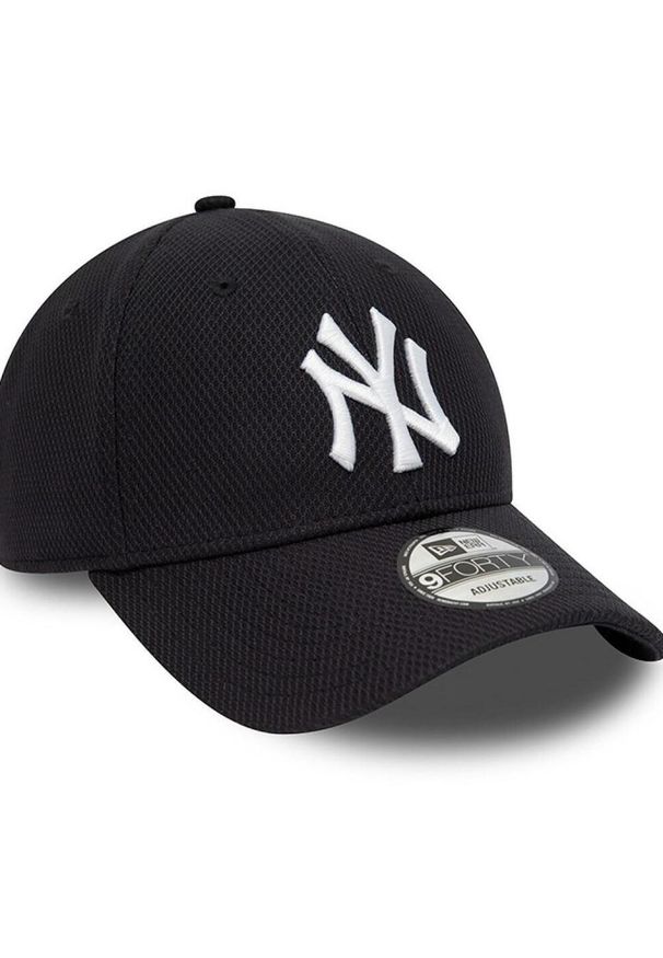 Czapka New Era Diamond Era 9Forty New York Yankees, Dla obu płci. Kolor: szary. Materiał: poliester