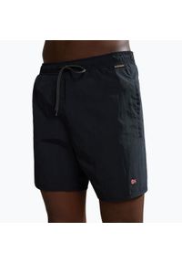 Szorty kąpielowe męskie Napapijri V-Haldane. Kolor: czarny. Długość: krótkie. Sezon: lato #1