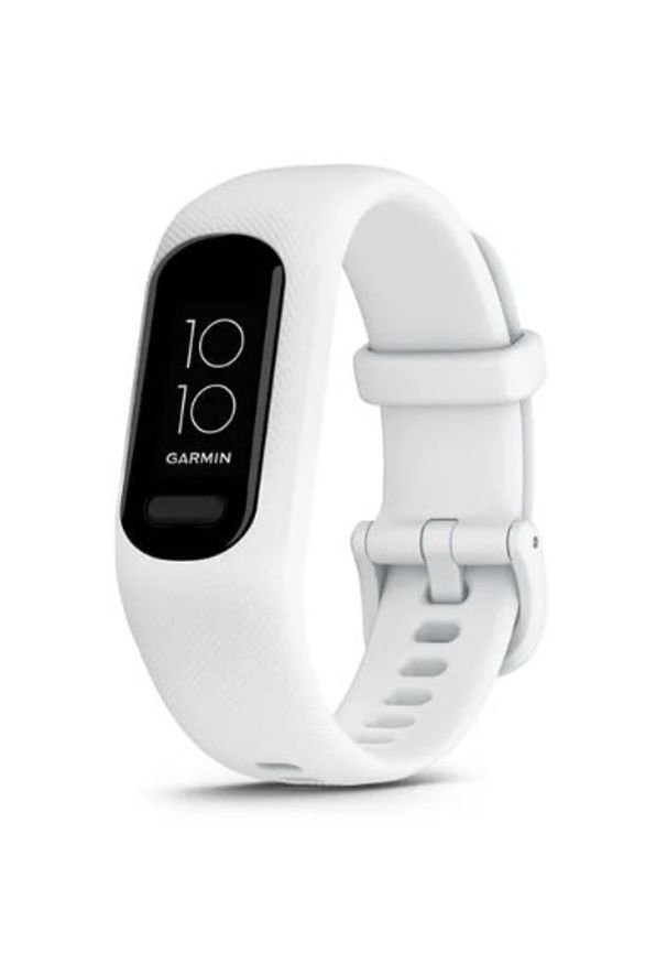 GARMIN - Opaska sportowa Garmin Vivosmart 5 biały mały. Rodzaj zegarka: cyfrowe. Kolor: biały. Styl: sportowy