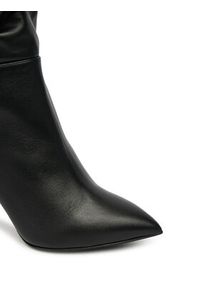Pollini Kozaki SA26038M0NTE0000 Czarny. Kolor: czarny. Materiał: skóra